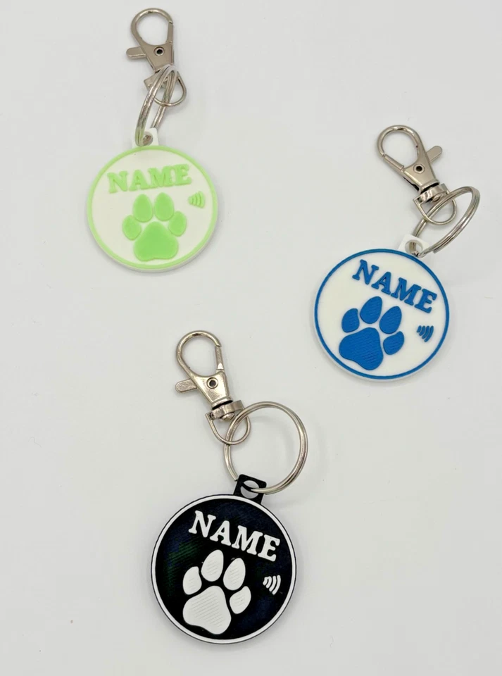 Custom NFC Pet Tag with Name – Smart Contact ID for Dogs & Cats - Image 3 of 4