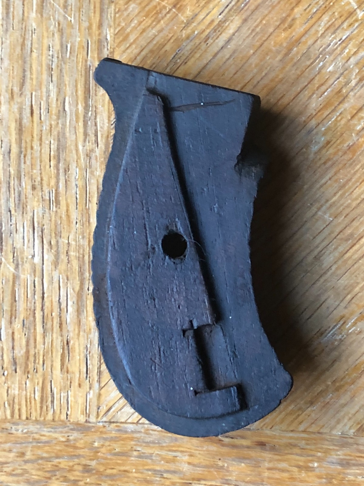 Original Forehand & Wadsworth British Bulldog F&W Revolver Checkered Wood Grips