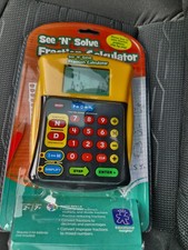 Educational Insights See 'N' Solve Fraction Calculator Brand New Sealed