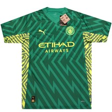 Image of Manchester City 2023-2024 Goalkeeper Football Shirt (BNWT) L