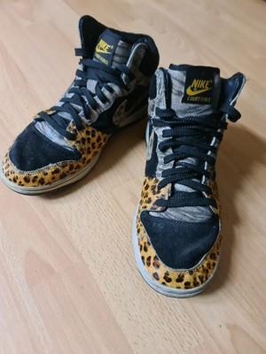 NIKE COURT FORCE HIGH PREMIUM ANIMAL PRINT 2006 Eur 42 , US 8,5