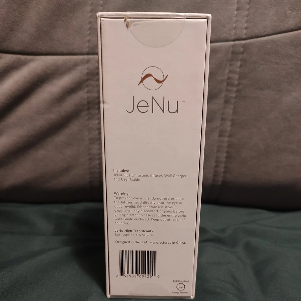 JeNu Plus Infusor Ultrasónico Anti Envejecimiento Masajeador Facial Eliminación de Arrugas NUEVO SELLADO Foto 2 de 4