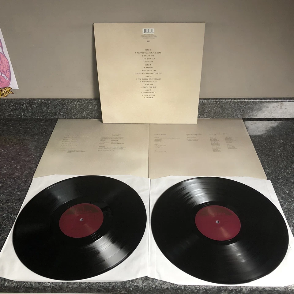 DOUBLE VINYL LP JIMMY PAGE ROBERT PLANT NO QUARTER 526 362-1 UK 1ST PRESS NM/NM- - Image 3 of 4