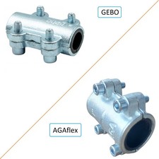 ✅ Reparaturschelle Dichtschelle Dichtungsschelle GEBO / AGAFLEX  3/8" bis 2"