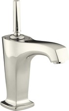 Kohler K-16230-4-SN Margaux Bathroom Sink Faucet - Joystick - Polished Nickel