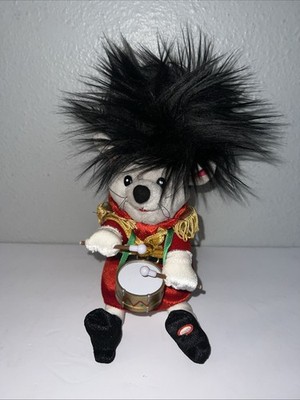 Gemmy Puffy Heads Musical Mouse Animated Plush Plays Works Tested New Batteries