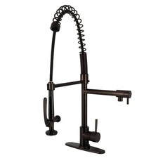 Kingston Brass LS850.DL Concord 1.8 GPM 1 Hole Pre-Rinse Kitchen - Bronze