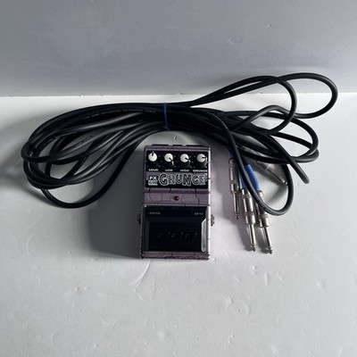 DOD Digitech FX69B Grunge Distortion Vintage Guitar Effect Pedal w/ Cables