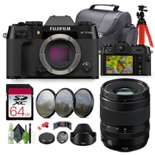 FUJIFILM XF 16-50mm f/2.8-4.8 R LM WR Lens  FUJIFILM X-T50 Body - Black Bundle