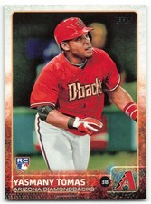 2015 Topps Yasmany Tomas RC Arizona Diamondbacks #542 Rookie