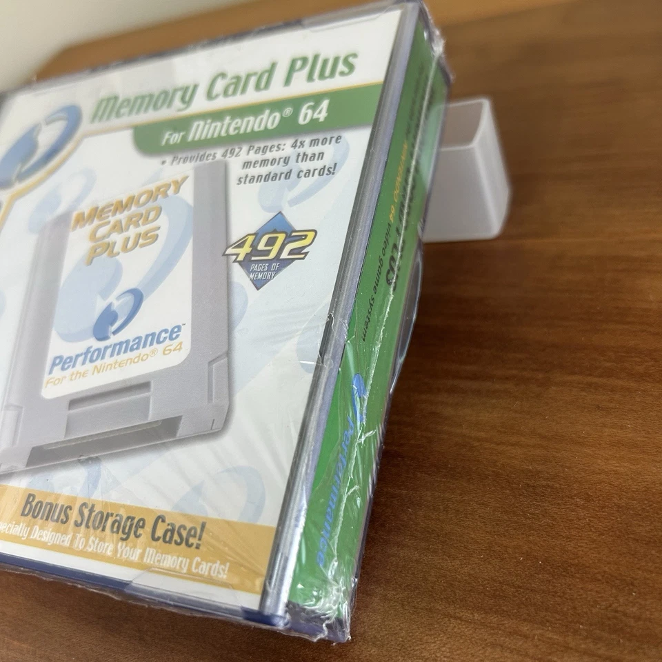 Memory Card Performance Plus for Nintendo 64-Brand New - Image 4 of 4