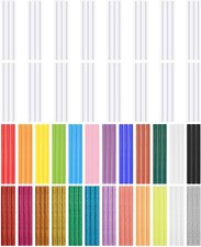 120PCS Hot Glue Sticks for Craft - 0.28x3.9" Mini Size Hot Melt Glue Sticks, 48 0.18 per gallon