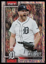 2026 Topps Series 1 Celebration Will Vest Holo Foil #121 Detroit Tigers