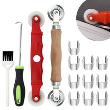 14Pcs Screen Repair Kit, Screen Repair Spline Tool 2Pcs Screen Rolling Tool w...