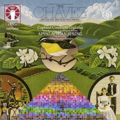 Carlos CHAVEZ The Four Suns, Pirámide selections / Chavez (SACD, 2019, Dutton)