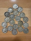 New Listing⭐️Lot of 20 US 90% Silver Mercury Dimes - Mixed Dates BELOW MELT ⭐️
