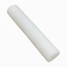 1 PCS HDPE High Density Polyethylene Round Rod 2x13 Inch Mechanical DIY White