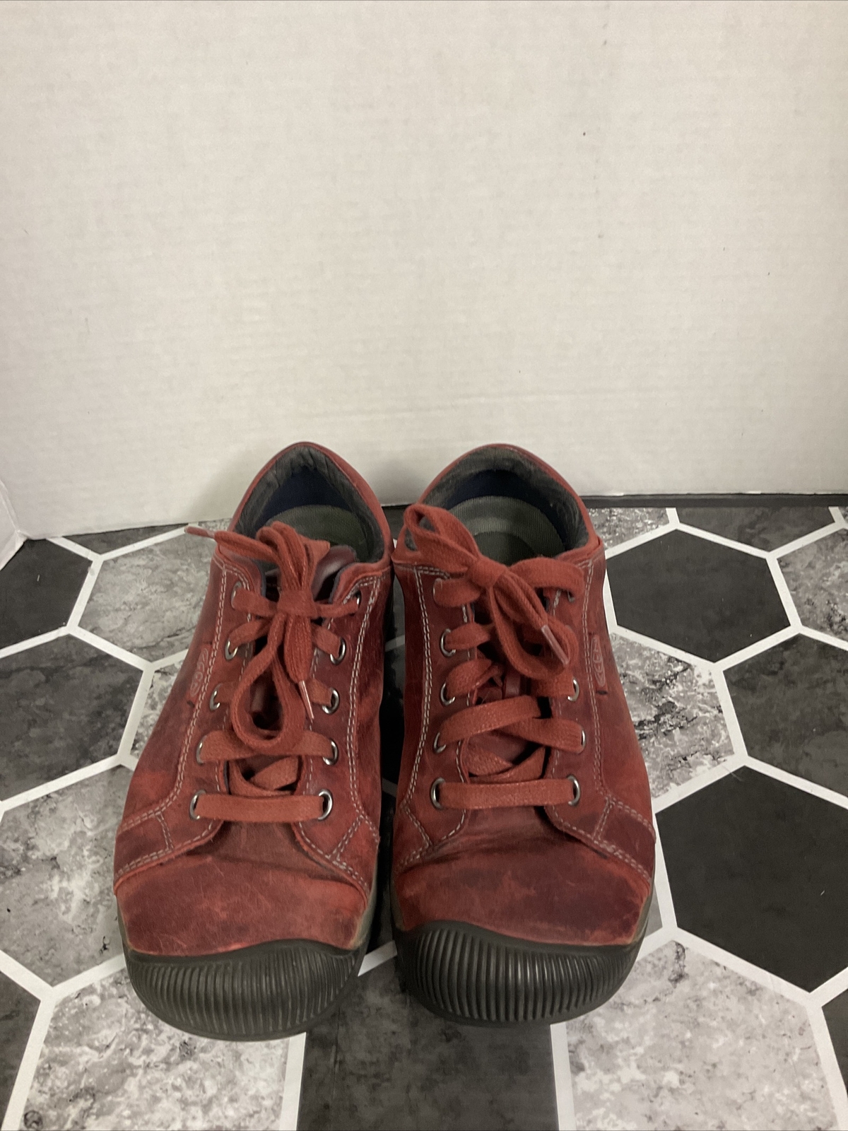 Scarpe Keen donna 6 5 bordeaux escursionismo campeggio