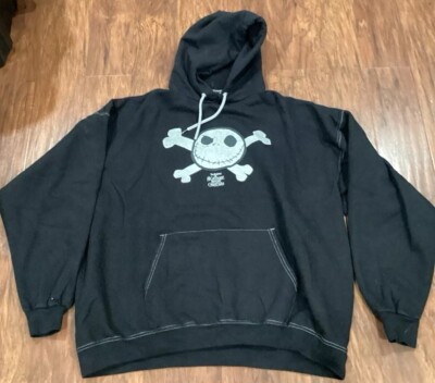 Mens  Nightmare Before Christmas Hoodie Sweatshirt See Measurements For Size