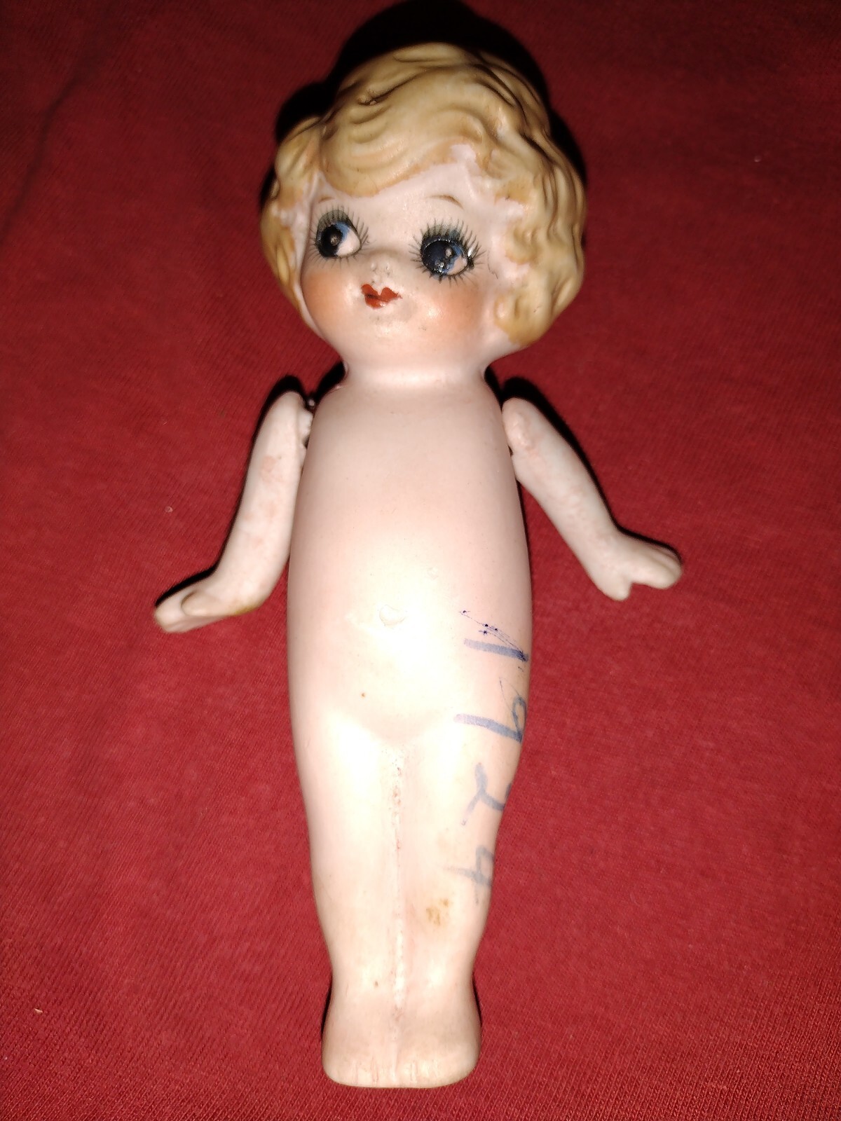 Buy Vintage 1930s Bisque Doll Jointed Doll Frozen Charlotte Online in India  