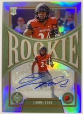 Jerome Ford RC 2022 Panini Legacy Silver Auto #194 Browns