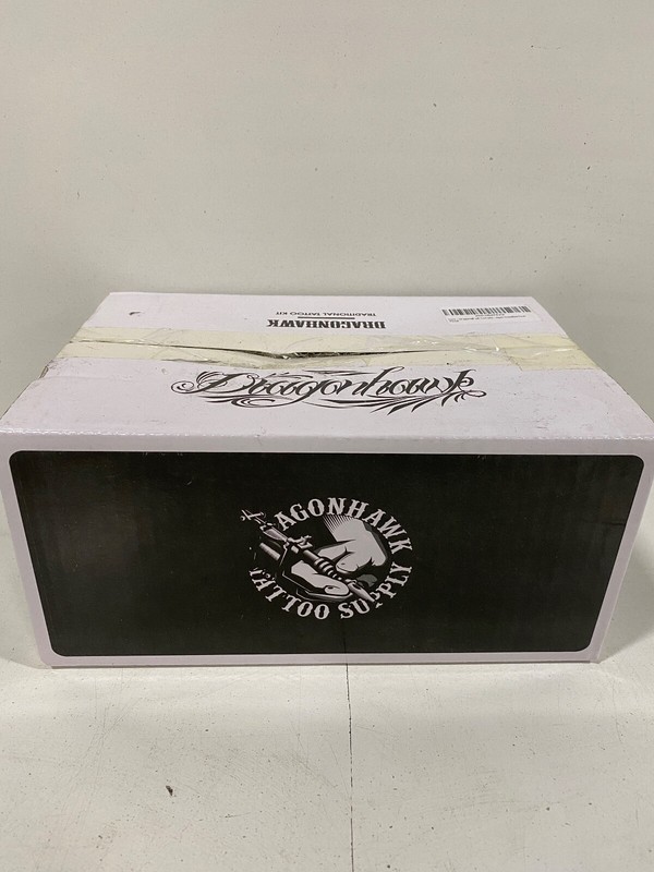 Dragon Hawk Tattoo Kit- Needles Foot Pedal 