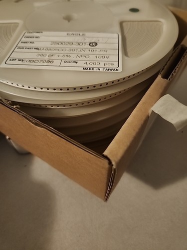 Huge Bulk Lot Assorted SMD Surface Mount Capacitors MLCC 500+ Reels -Many Brands - Picture 9 of 24