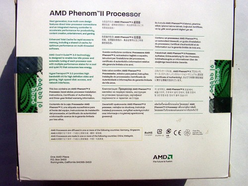 CPU for desktop PC, AMD Phenom II X2 550 BE (3.1 GHz) - Picture 4 of 6