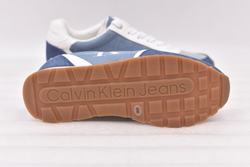 Women's Calvin Klein Cayle Casual Round Toe Lace-up Sneakers, Light Blue, 8M - Picture 5 of 6
