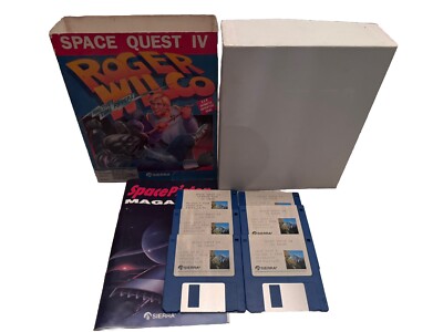 Vintage Space Quest IV: Roger Wilco and the Time Rippers for IBM/Tandy/MS-DOS