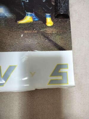 【希少】JACKSONS Victory ポスター　非売品　レア JACKSONS VICTORY 1984 Japan Original Promo Poster A1 23x33in