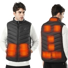 Snap on Heated Jacket - Black XL 