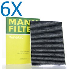 6x Mann-Filter Innenraumfilter Pollenfilter Filter Innenraumluft CUK 26 018