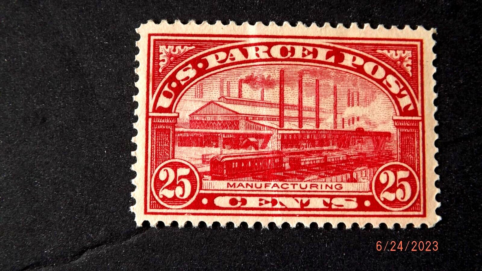 Mint US Stamps Q9 25c Parcel Post Issue VF+ OG NH eBay