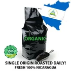 2 lb 5 lb 10 lb Organic Nicaragua Fresh Roasted Coffee Beans - Organic Arabica