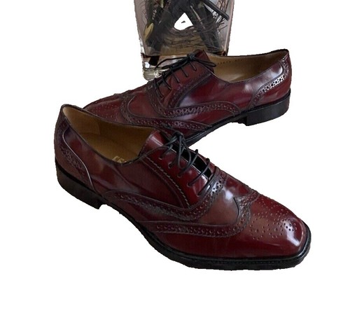 Ferragamo Mens Gorin Lace-Up Derby Shoes | eBay