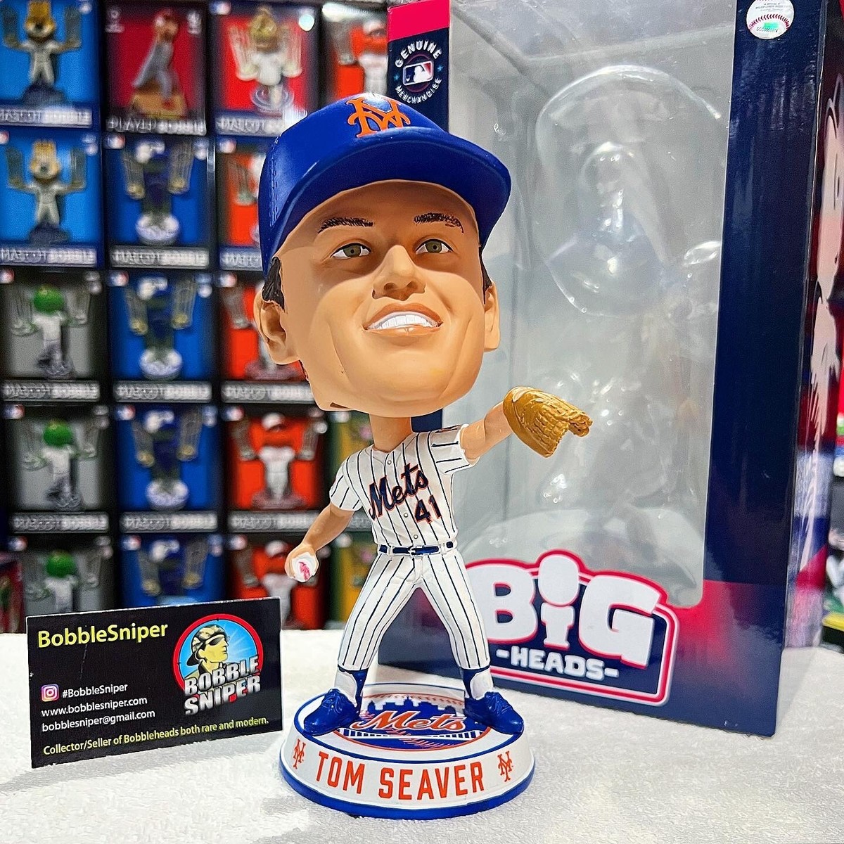 トム・シーバー ボブルヘッド ニューヨーク・メッツ TOM SEAVER New York Mets 