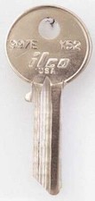 Kaba Ilco 997E-Y52 Yale & Hampton Key Blank - opakowanie 100 szt.
