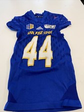 Game Worn Used adidas San Jose State Spartans SJSU Football Jersey 1 Medium #44