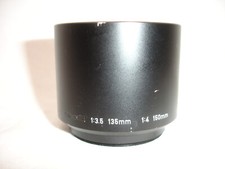 PENTAX TAKUMAR metal lens hood 135mm 3.5 150mm 4 , 49mm size 4356b