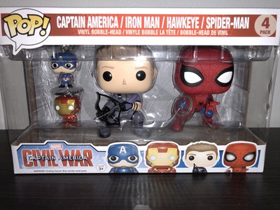 spiderman civil war funko