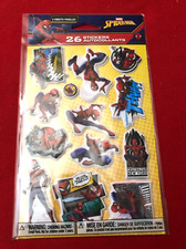 Hallmark Signature Marvel 3D Spider-Man Sticker Sheet 26 Stickers Sealed