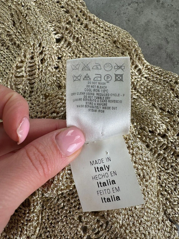 Cárdigan corto tejido Valentino rojo para mujer talla 42 Foto 4 de 4