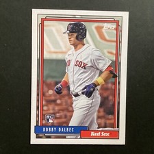 2021 Topps Update 1992 Topps Redux Bobby Dalbec RC #T92-10 Ex+