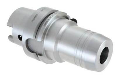 Techniks HSK 63A 1.0'' High-Precision Hydraulic CNC Coolant Toolholder-.0001'' TIR