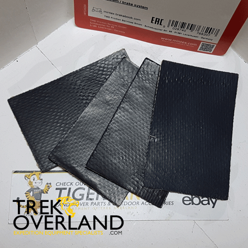 AntiSqueal Self Adhesive Noise Dampening Shims Mintex DA1141 eBay