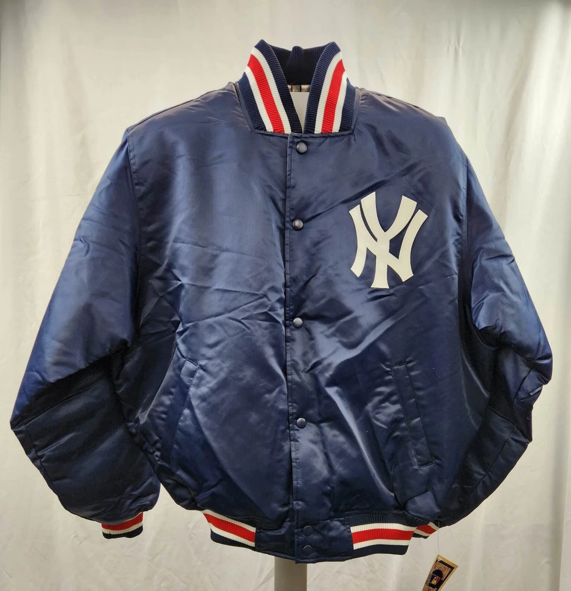 Yankees satin bomber jacket sale