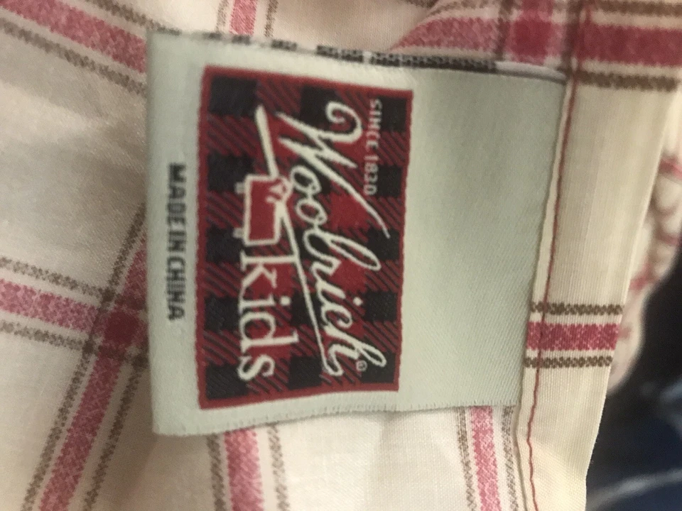 Woolwich儿童格子3件套棉床单套装男孩青少年双床床上用品 — 第 3/3 张图片