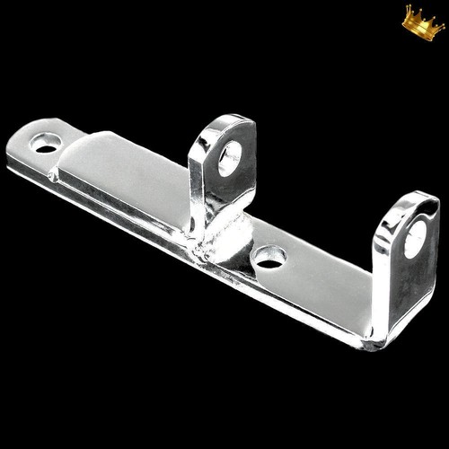 Chrome Small Block Chevy Alternator Bracket for 283 327 350 lower swp