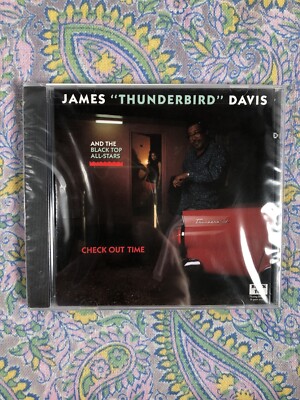 Check Out Time by James ''Thunderbird'' Davis ~ NEW CD